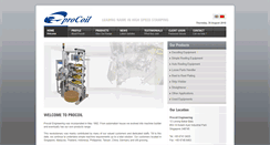 Desktop Screenshot of procoil.com.sg